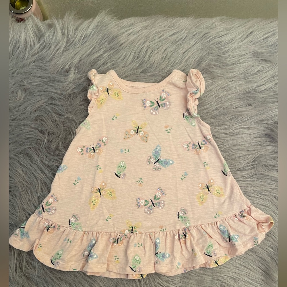 💕Garanimals Light Pink Butterfly Dress
